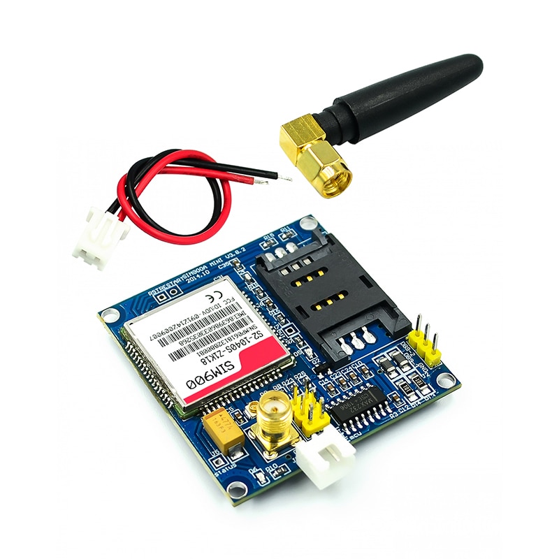 SIM900A SIM900 MINI V4.0 Wireless Data Transmission Module GSM GPRS Board Kit w/Antenna C83. 