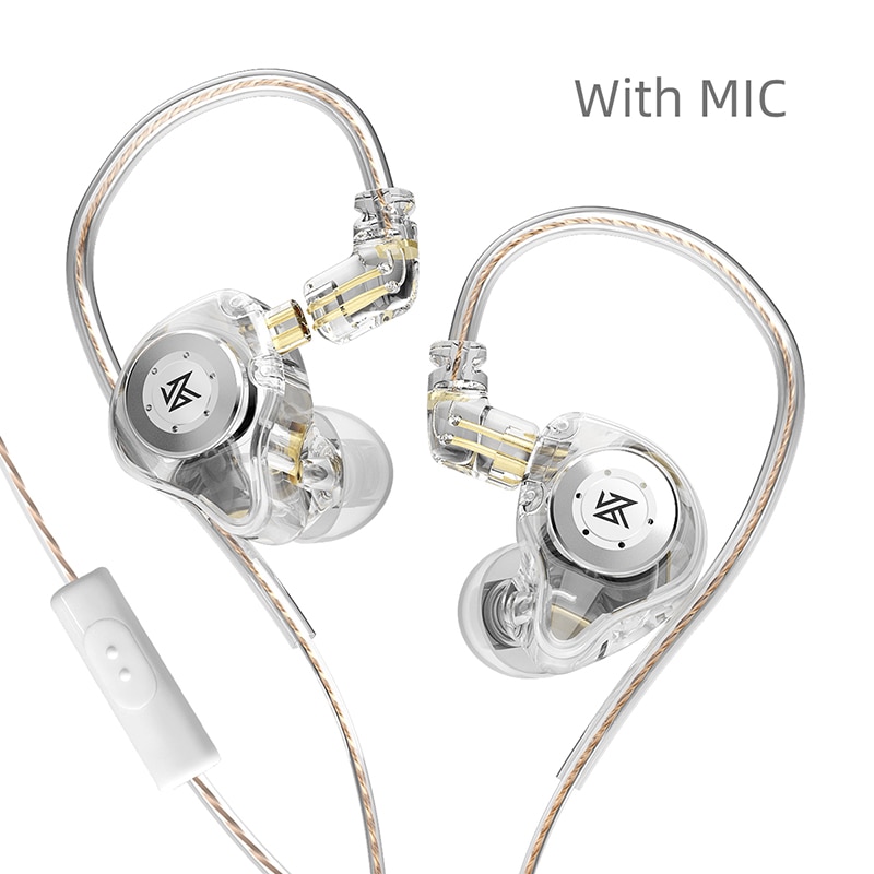 【Beauty Code】(NEW) New kz edx pro dynamico in earphone high fidelity dj monitor gaming headphones canceling noise for zstx. 