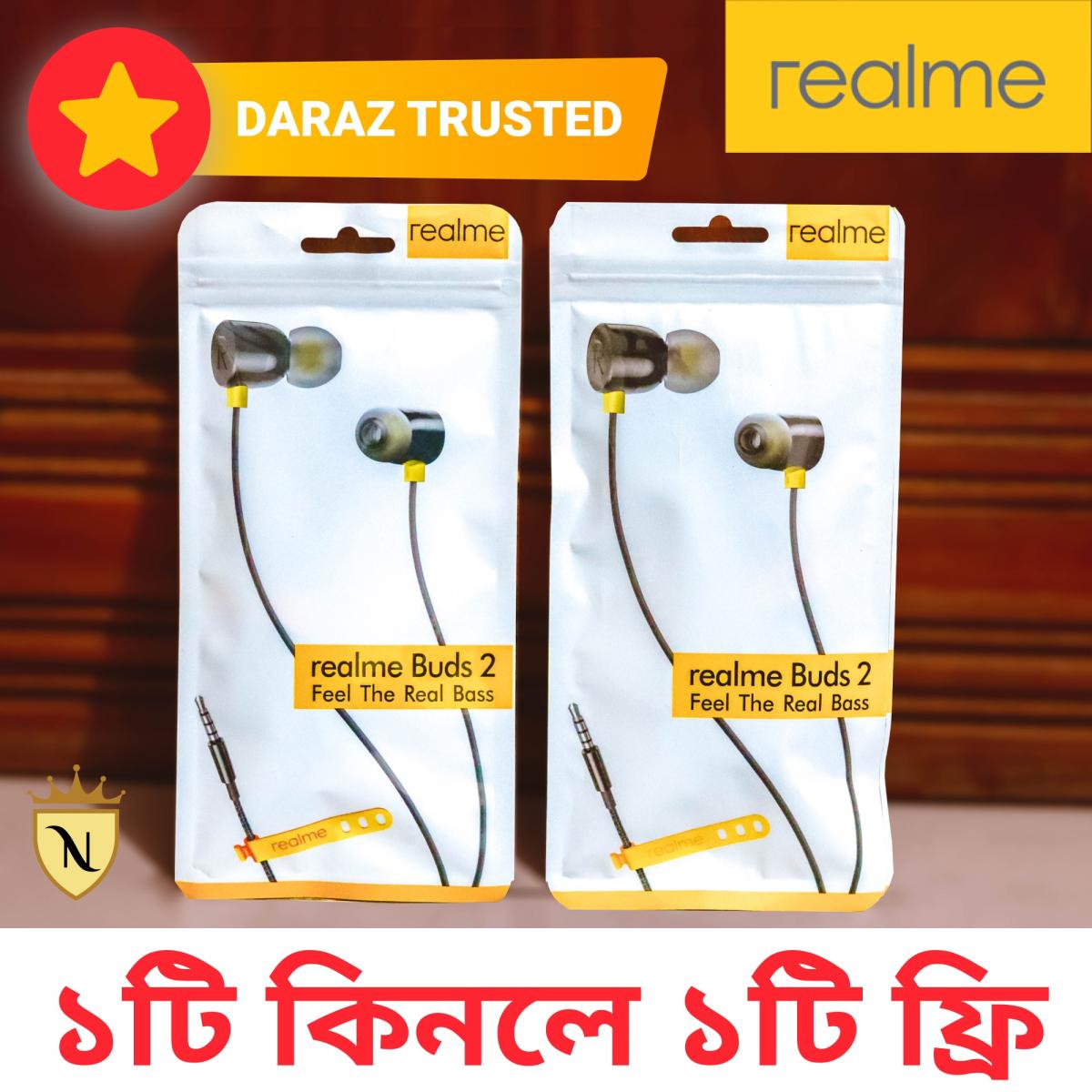 Realme Buds 2 Magnet Wired Earphones 