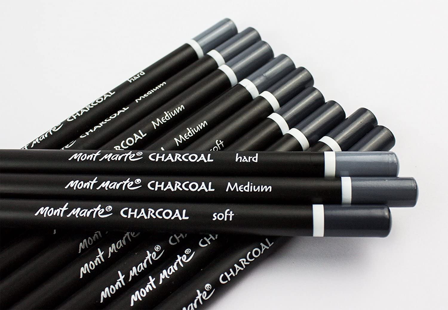 Mont Marte Signature Charcoal Pencils 12pce | Daraz.com.bd