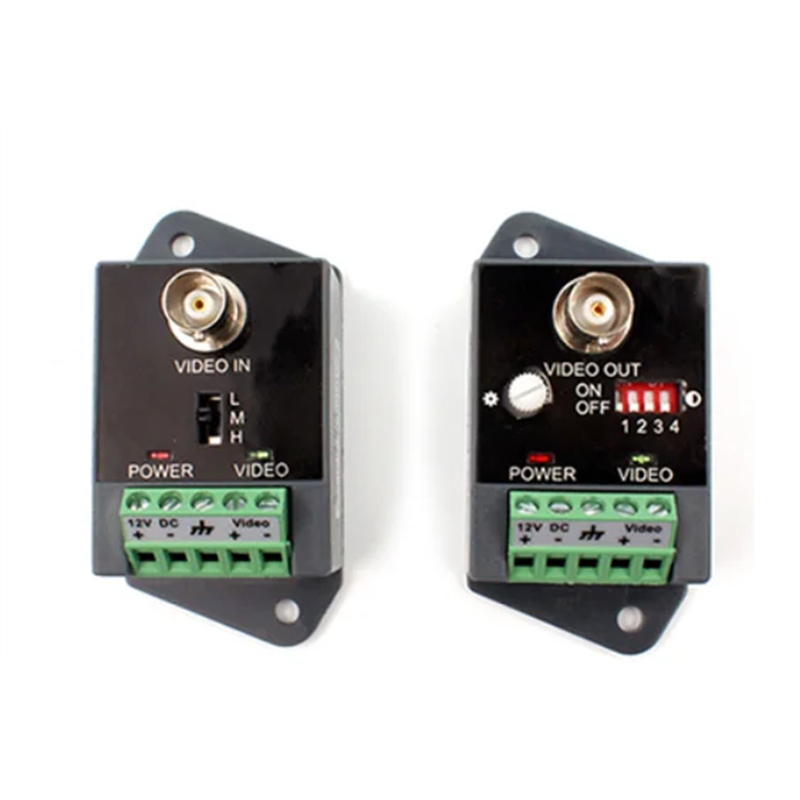 Single-Channel Active Video Balun for CCTV HD-TVI CVI AHD Active HD Video Transceiver Easy to Use