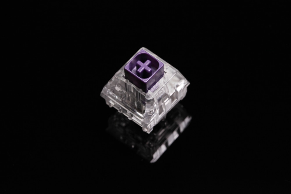 【happy one】kailh box crystal Royal switch SMD clear MX Switches Mechanical keyboard 5pin clear housing. 