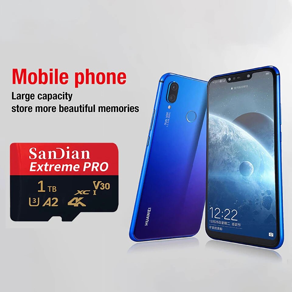 High Speed 1TB Micro Sd Card Micro TF Card 512GB Class10 256GB TF Flash Memory Card 128GB MINI SD CARD For PHONE/camera/PC. 