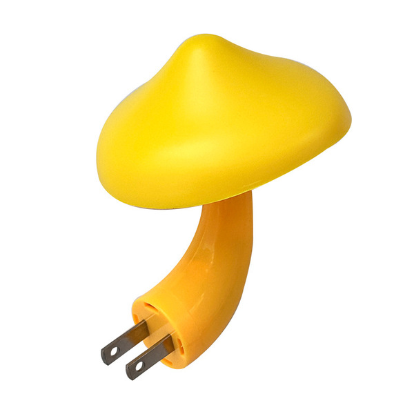 Material: ABS Size: mushroom umbrella diameter 8cm overall height 10cm Power supply mode: socket power supply quantity: 1  Features: 1. Intelligent lighting control, light-sensitive led night light, connected to the wall socket 2. It will automatically li. 