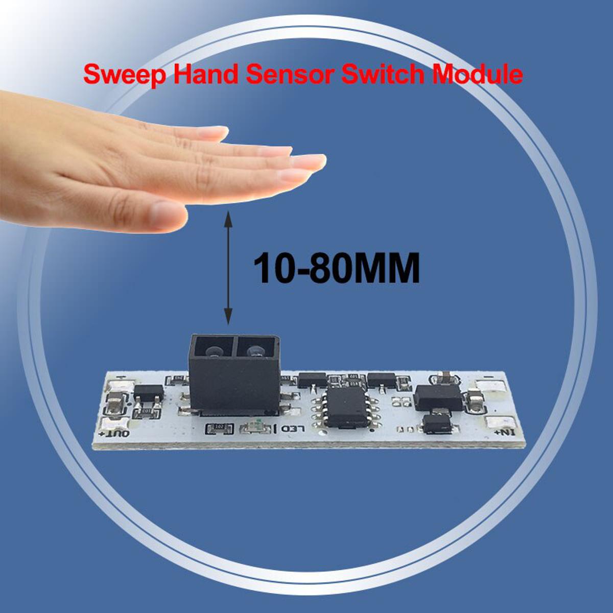 【happy one】XK-GK-4010A DC 12V Short Distance Scan Sensor Sweep Switch Module 3A Constant Voltage for Auto Smart Home
