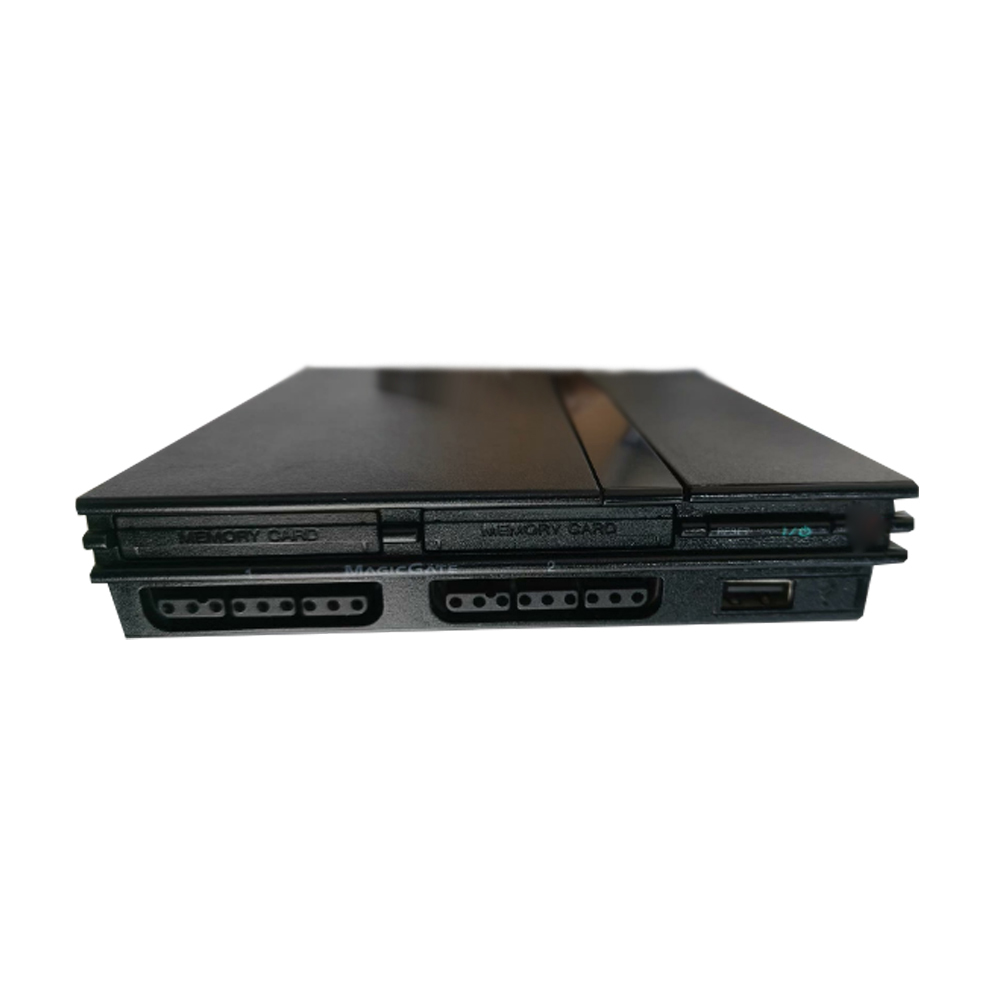 PS2 Slim Mini Console Modified Video Game Console Built-in Router for SMB Gaming, HDMI Conversion Board 128G TF Card. 