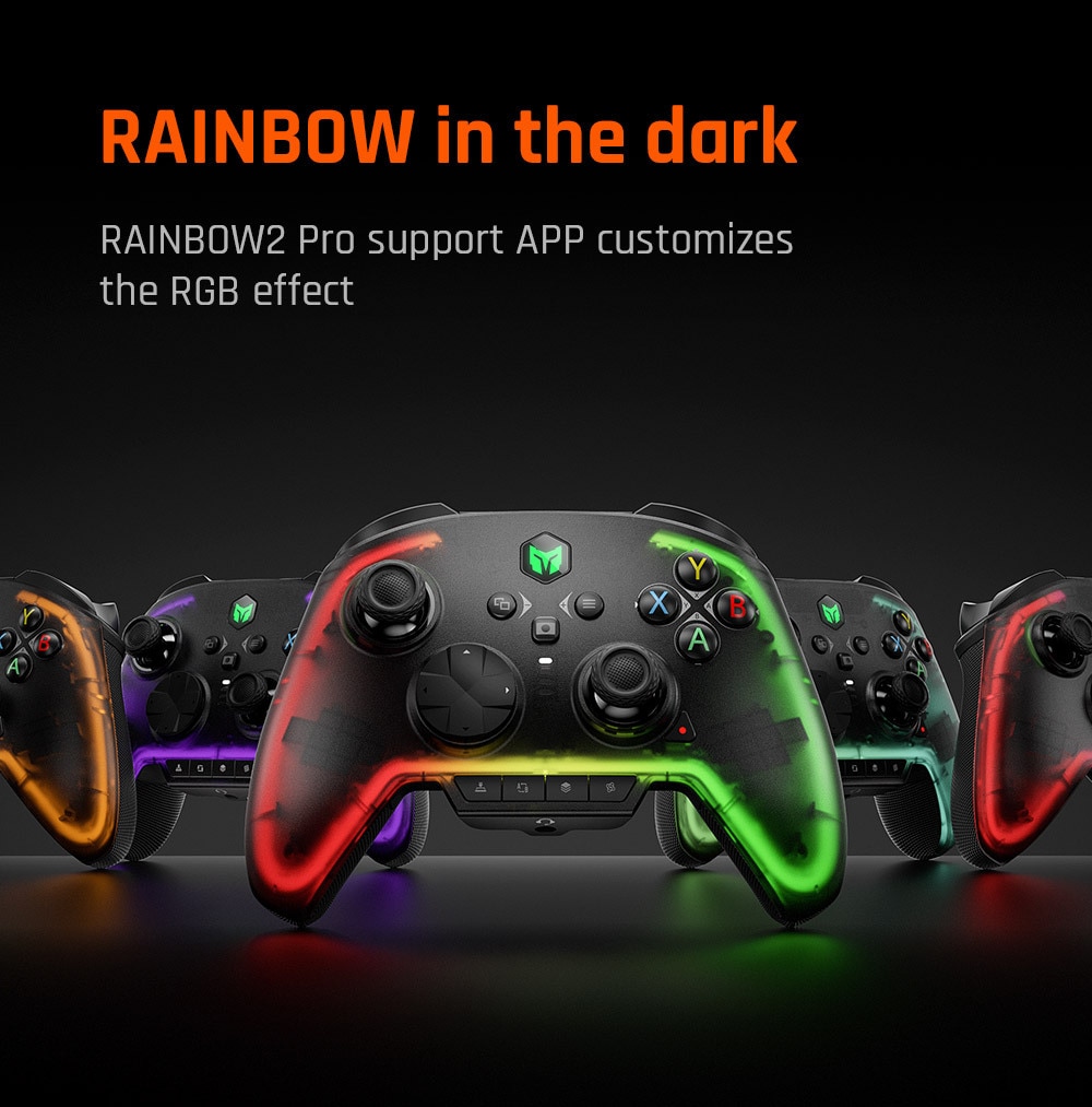 BIGBIG WON Rainbow2 Pro Elite Gaming Controller BT Wireless Connect Gamepad For PC/Nintendo Switch/ANDROID/IOS Mobile Phone. 