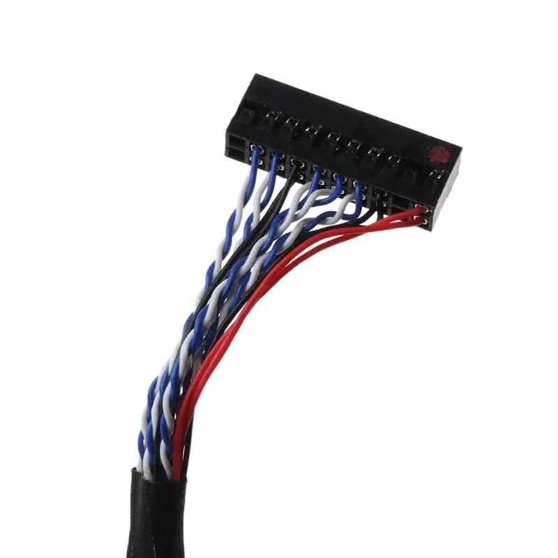 1Set Standard 20Pin 1-ch LVDS Input to 50Pin TTL Output Driver Board with Cable. 