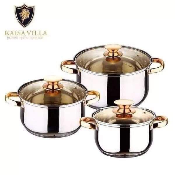Kaisa Villa 6 Pieces Cookware Set. 