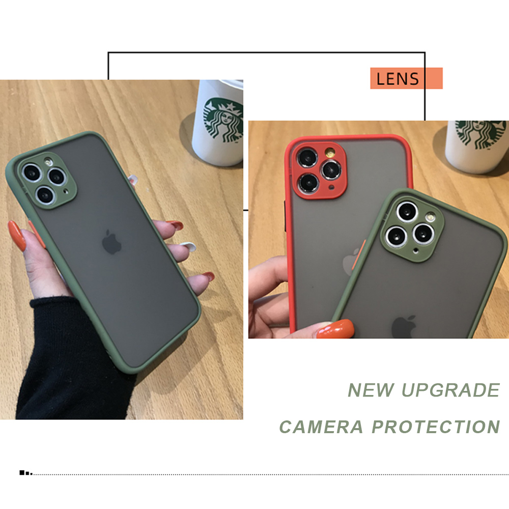 Jizetin for Samsung J5 2015 Back Cover Transparent Matte Mobile Phone Cases Ultra Thin Full Lens Protection Phone Case. 