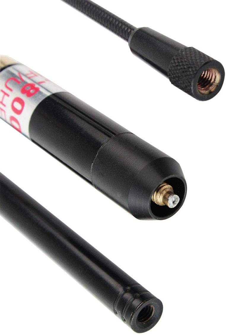Retevis 2 Way Radios Antenna Telescopic SMA-F UHF VHF 144/430MHz Handheld Antenna for Retevis H-777 RT29 BAOFENG UV-5R 888s  (1 Pack). 