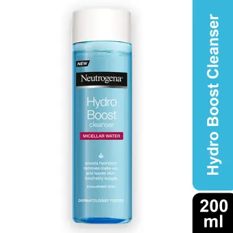 neutrogena hydro boost cleanser micellar water