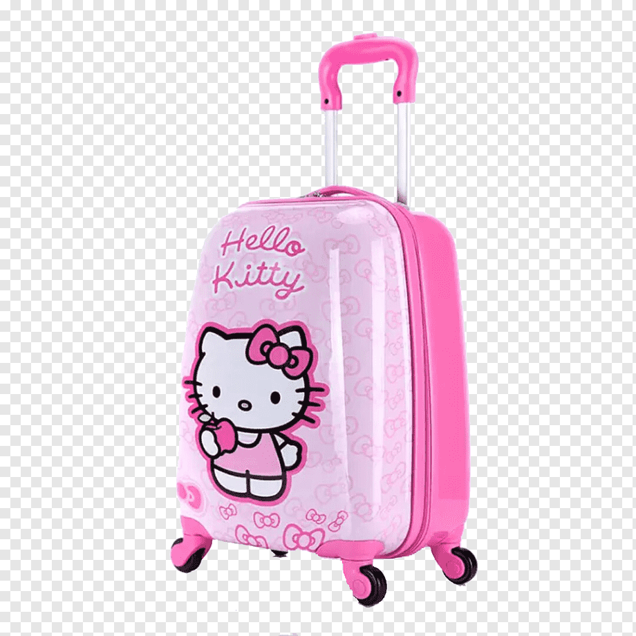 Hello kitty cheap travel luggage