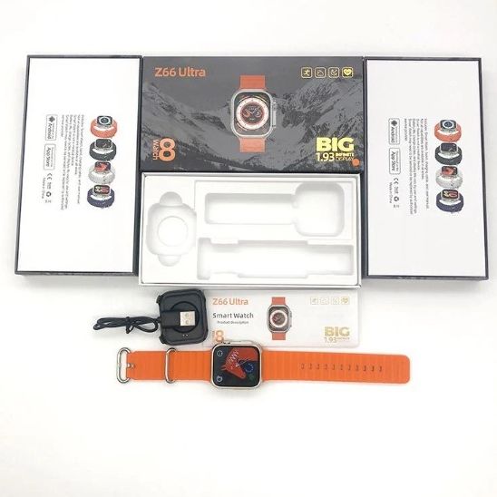 Watch Ultra Z66 Ultra Smartwatch Series 8 Bluetooth Call Blood Oxygen For Men Women Smart Watch For Android ios. 