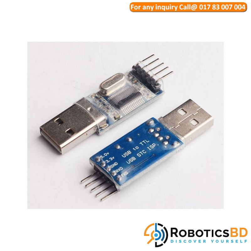 PL2303 USB to TTL Serial Converter (Windows 7 & 10 Compatible)
