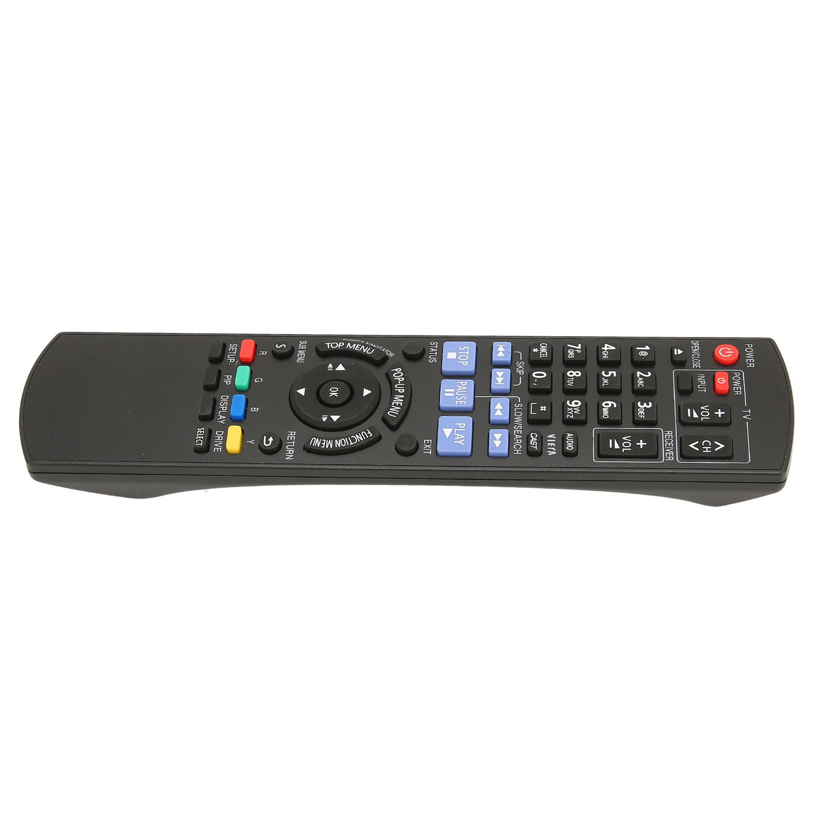 Disc Player Remote Control for DMP BDT300 BDT350 BD80K BD605K BD601K BD80 BD60 BD601. 