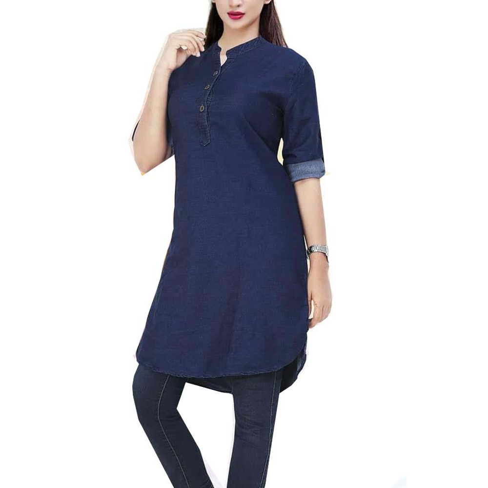 Denim Jeans Comfortable Kurti For Women 