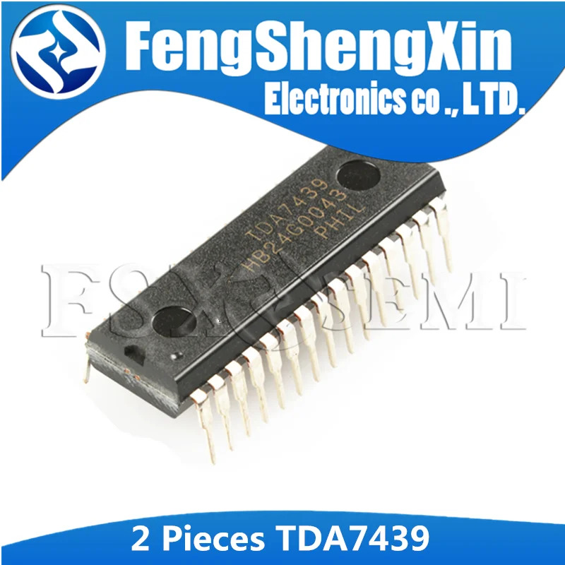 2pcs TDA7439 DIP-30 7439 DIP  Three-band digitally-controlled audio processor IC