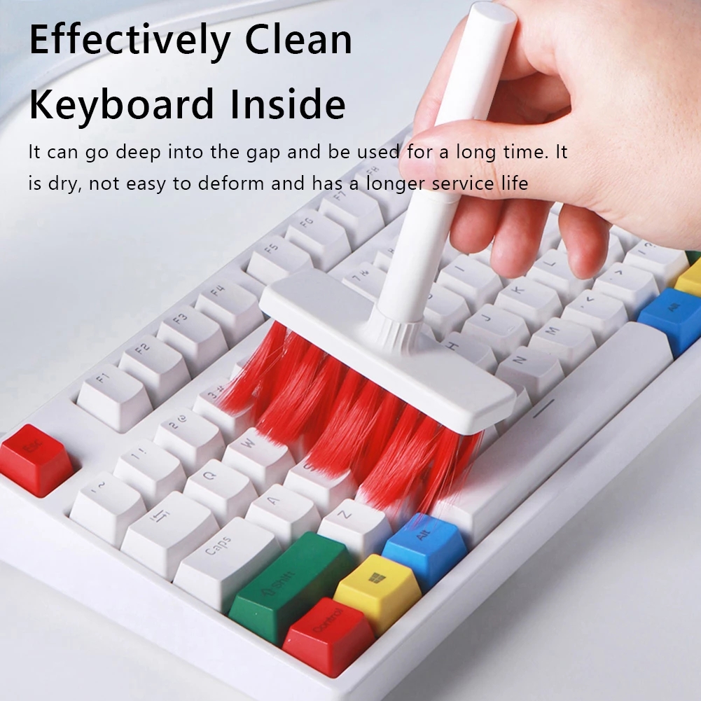 BlueWow H-330 Keyboard Cleaning Brush Computer Earphone Cleaning tools Keyboard Cleaner Key Cap Puller kit. 