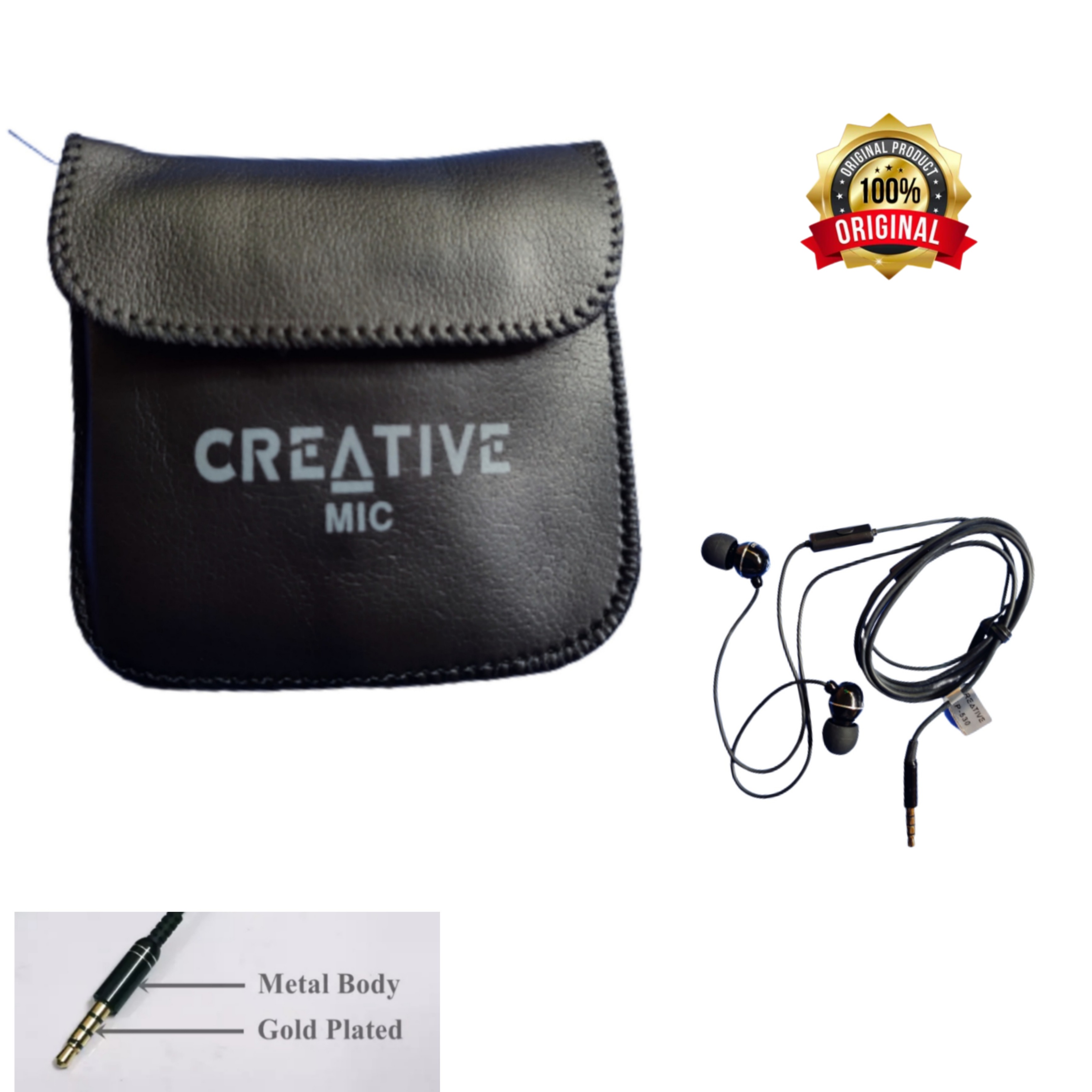 Premium Quality CREATIVE EP-530_Earphone with Mic