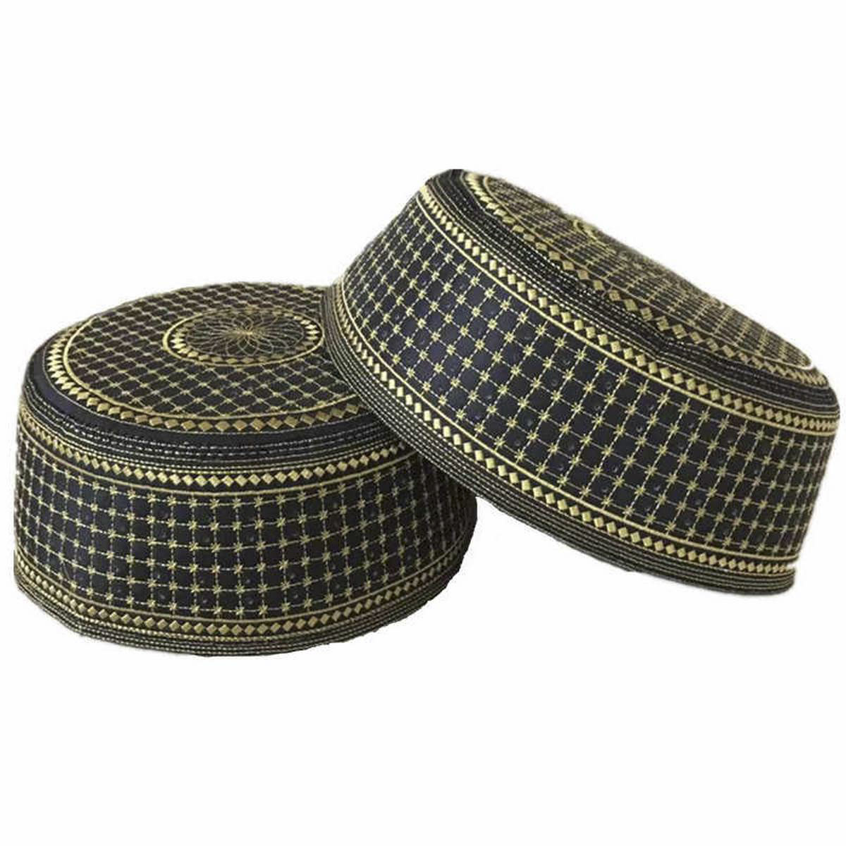 Turkish Skull Cap Topi Kufi Hat Muslim 