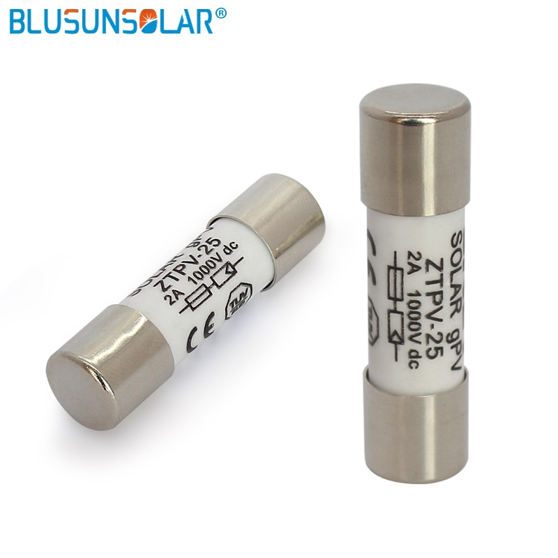 5 pieces lot Approved DC Fuse Link 2-30A 1000V DC Fusible 10x38mm gPV Solar PV Fuse for Protection BX0234. 