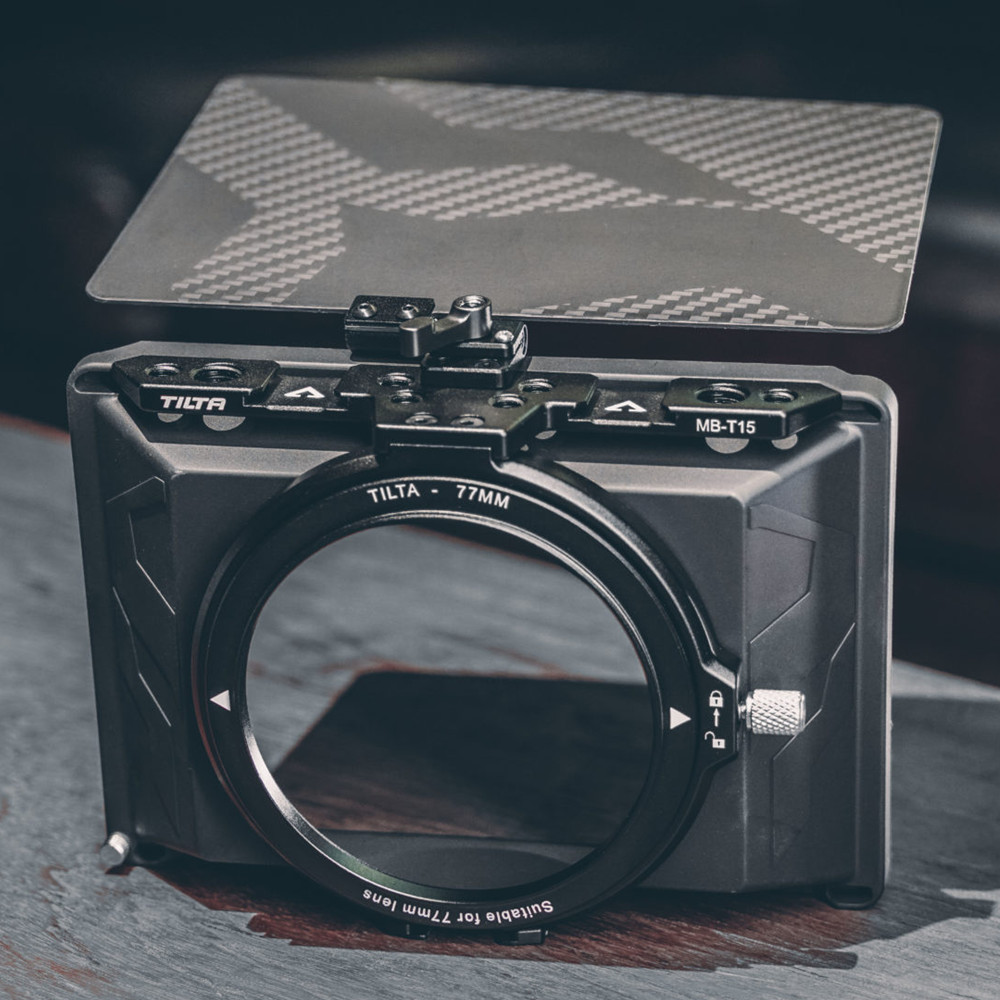 【YIYANGMAOYI111】Tilta MB-T15 Matte for DSLR mirrorless cameras mattebox lens ring 55mm 58mm 67mm 52mm for BMPCC 4K 6K A7 GH5 5D4. 
