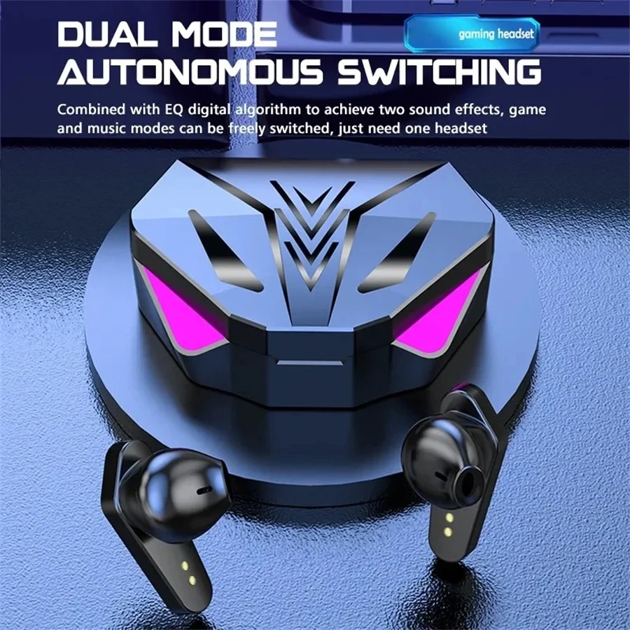 NEW AIR X15 Earphones Bluetooth Wireless Gamer Headphones Sport Low Latency Earbuds fone Gamer Headset Gamer With Mic Handfree_Alpha Bridge. 
