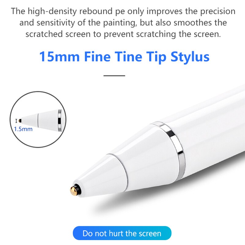 【FUPANG】Universal stylus touch for Dell XPS 13 15 12 Inspiron 14 3003 5000 7000 Chromebook 3180 11 capacitive pen. 