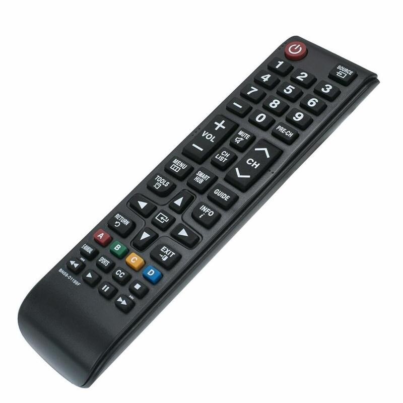 Universal Remote Control For Controle Remoto Samsung BN59-01199F Smart TV Function Replacement 8-15m Distance Black Controller. 