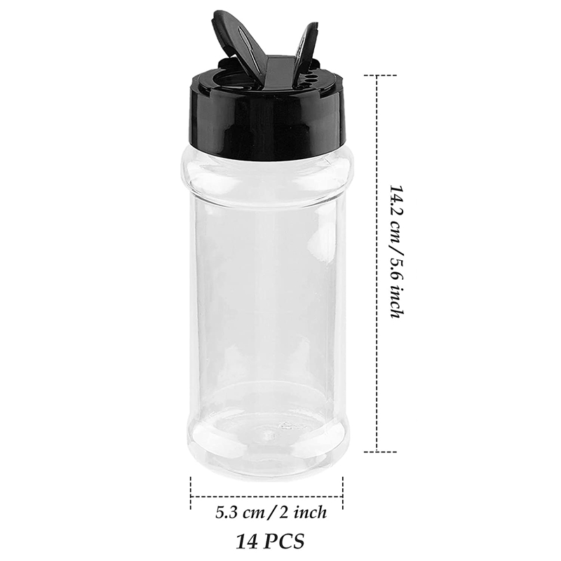 8Oz Spice Jar with Shaker Lids,Empty Spice Jars Bottles Seasoning Containers for Storing Spice,Herbs,Seasoning Powders. 