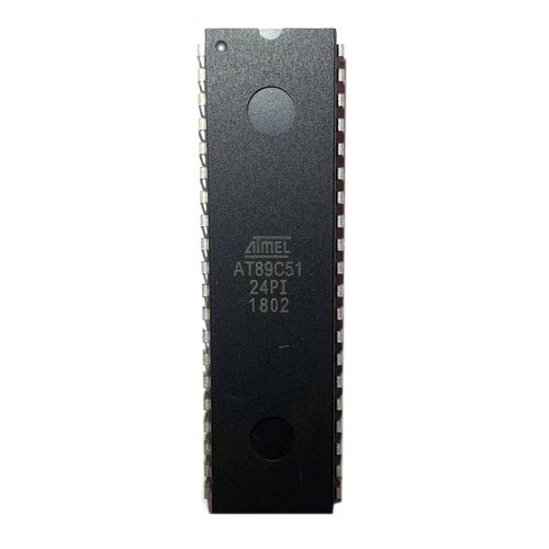 AT89C51 89S51 AT89C51-24PI AT89C51-24PU AT89C51-24PC IC DIP-40 Microcontroller IC 8-Bit 24MHz 4KB Flash Memory Through Hole Integrated Circuits MCU Chip Leads. 