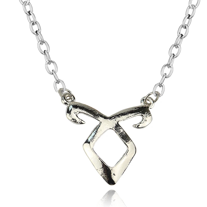 【3C VictoryEagle】Movie Bones Pendant Forces Power Rune The Mortal Instruments Shadow Hunter Necklace. 