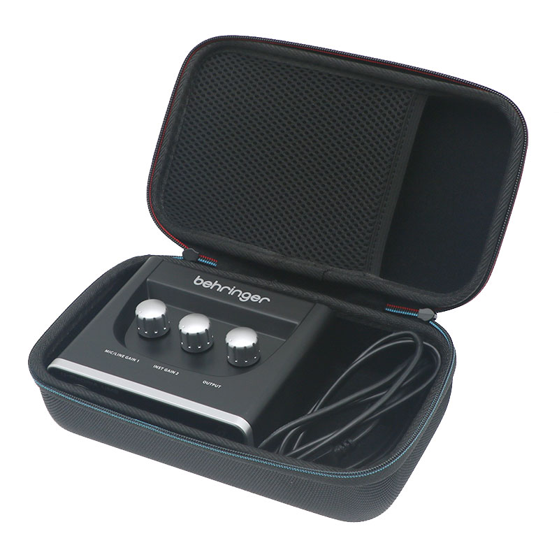 Suitable for Behringer U-Phoria UM2 USB Audio Interface case External sound card EVA hard case Portable travel storage case. 