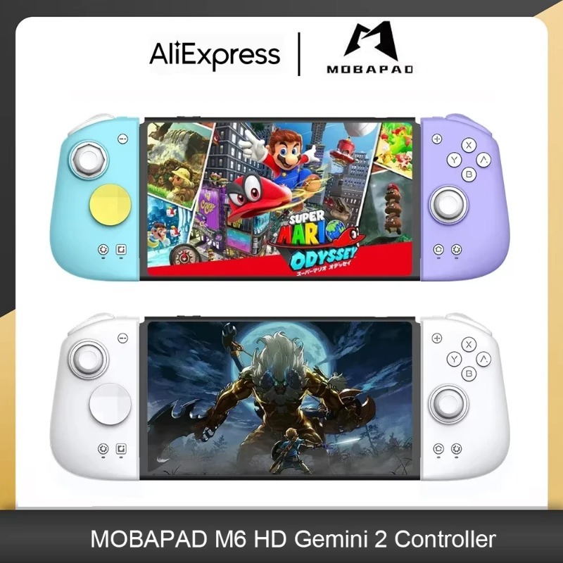 M6S / M6HD Gemini 2 Controller For Nintendo Switch OLED Joypad with Hall Joystick Console for Switch NS OLED Gamepad Controller. 