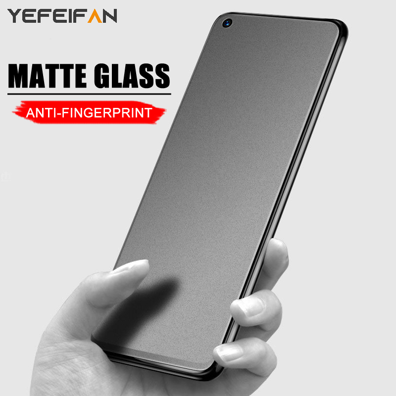 Samsung Galaxy A62 Premium Anti Fingerprint Gaming Matte Screen Protector Tempered Glass. 