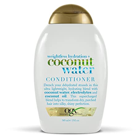 International European product Hair care Ogx coconut water Conditioner used for male/ female - 385 ml. 