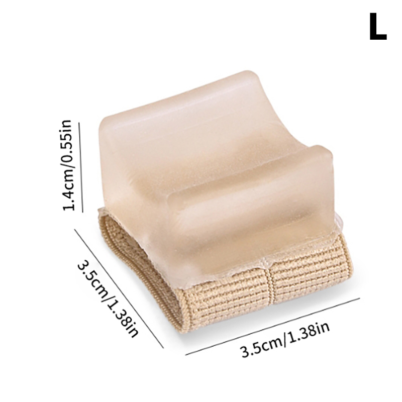 1Pcs Hallux Valgus Corrector For Toes Silicone Bandage Valgus Correction Of The Thumb Large Toe Separator Foot Care Tool