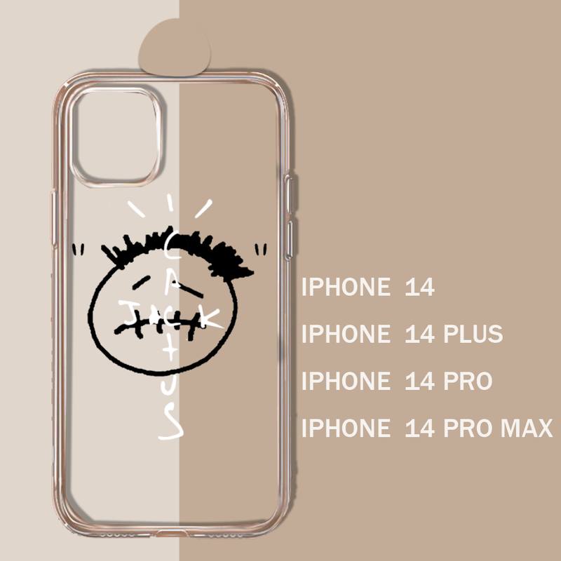 Travis Scott JACK singer Phone Case Transparent soft For iphone 11 13 12 14 x xs xr pro max mini plus. 