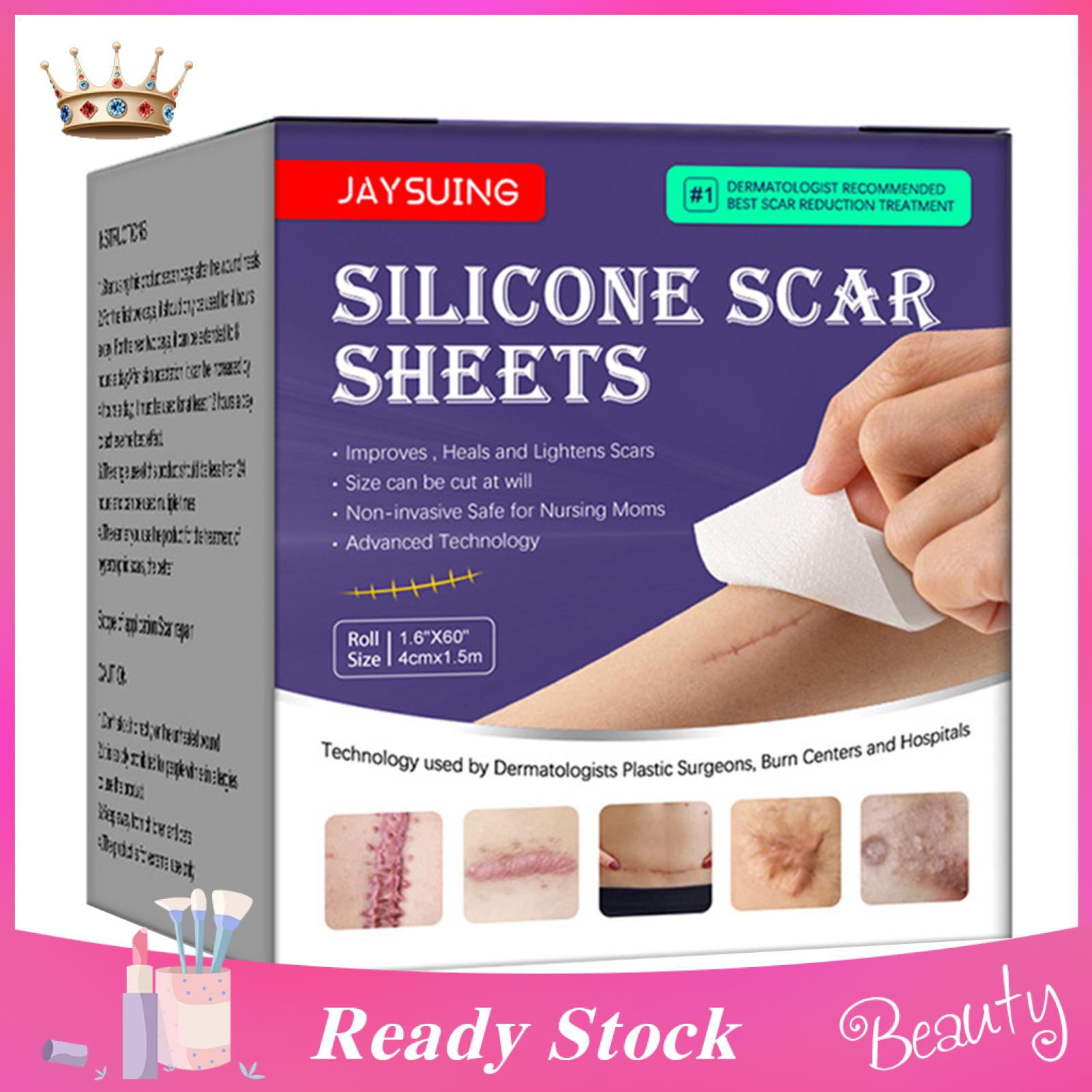 Roll Fade Scar Stickers Silicone Gel Tape Efficient Scar Removal Selfadhesive Scar Gel Gel Burn