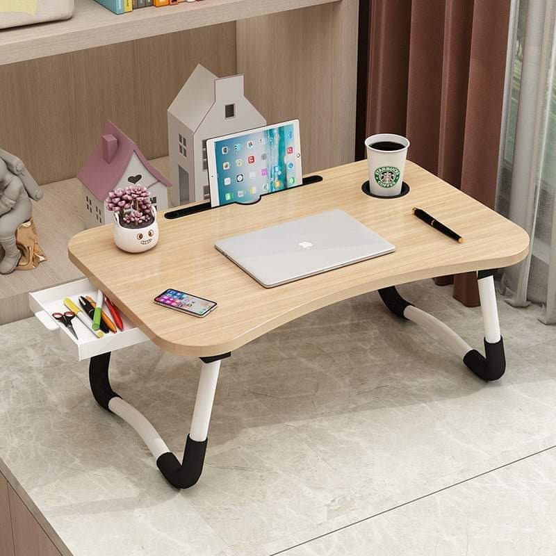 Laptop Desk Stand Folding Portable Bed Tray Multifunis Lazy Lap Table