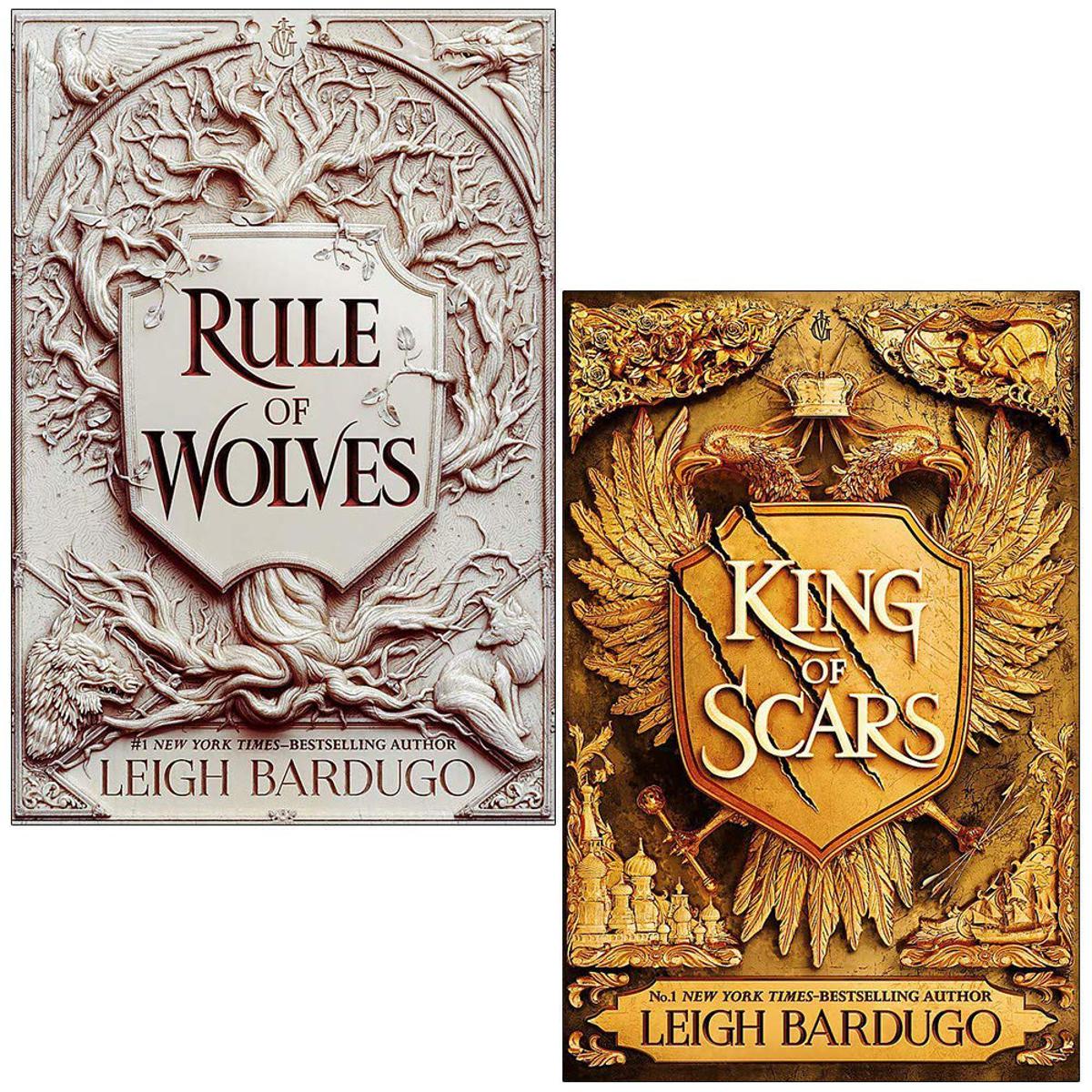 King of Scars Duology (2 book series) by Leigh Bardugo (White Print)