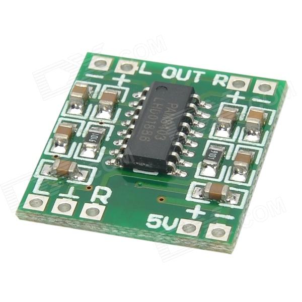 PAM8403 PAM-8403 8403 2.5V To 5V 2 Channel Mini Class D 3W+3W Stereo Audio Amplifiers Board 3W Module 2.5-5V USB Power Dual Channels 2x3W Digital Power Audio Amplifier. 