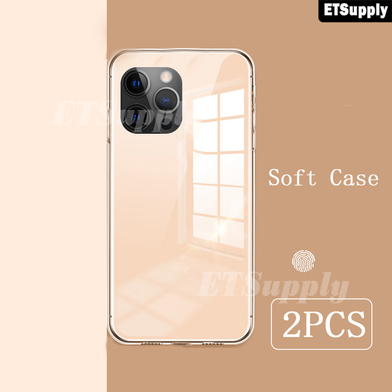 (2pieces)iphone13 Pro Case Transparent Phone Case Transparent Clear Anti-oxidation Clear Phone Cases for iPhone13 Pro Silicone TPU Back Cover