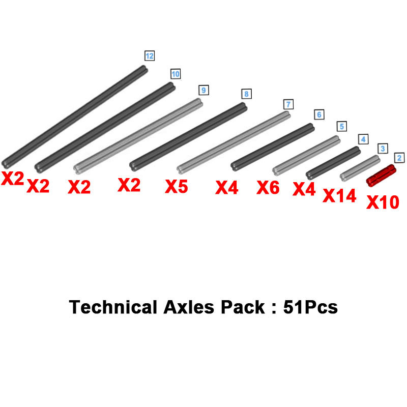 Technical Bricks Beams Wheels Tyres Axles Pinks Bush Parts NXT Cable Connectors fit for Robot EV3 45544 Core Set AIDS 9898 Toys Luhuai CVC. 