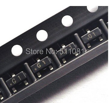【Mary DAI Store】SMD Transistor MMBT5551 G1 0.6A/180V SMD SOT23. 