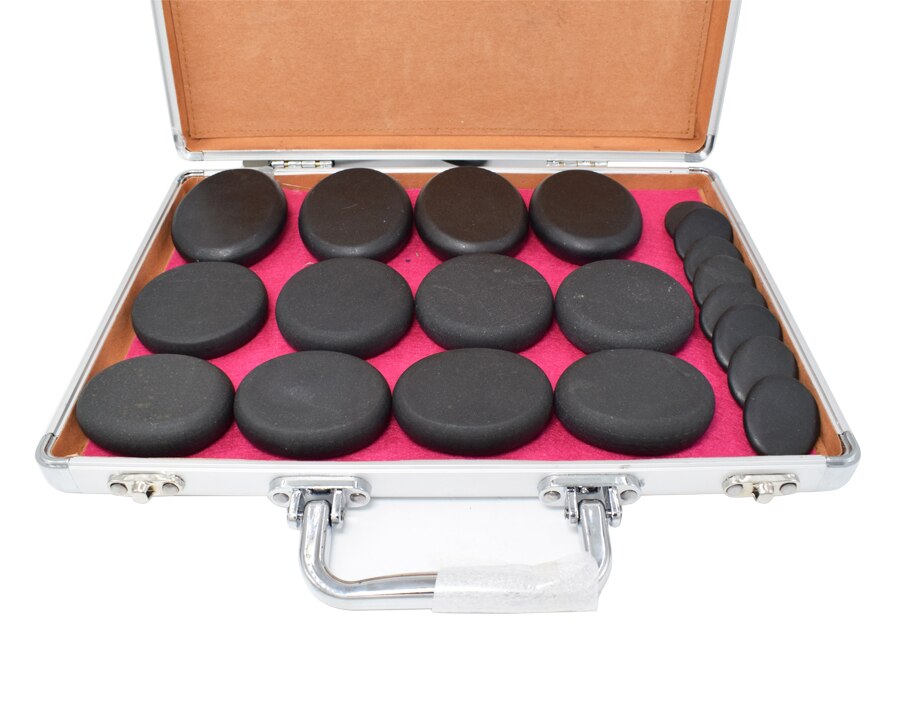 20pcs/set lava Natural  sage stones sage stone  spa rock bas stone with heater box  110-240V. 