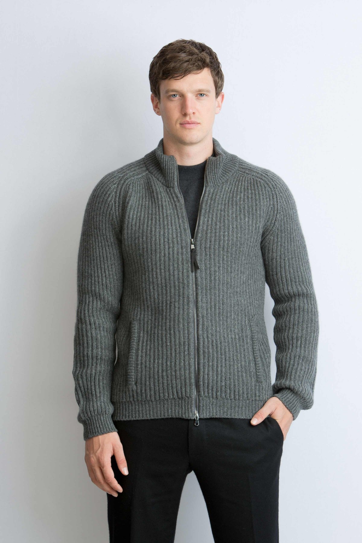 Men's full sleeve full zipper Sweater For Men