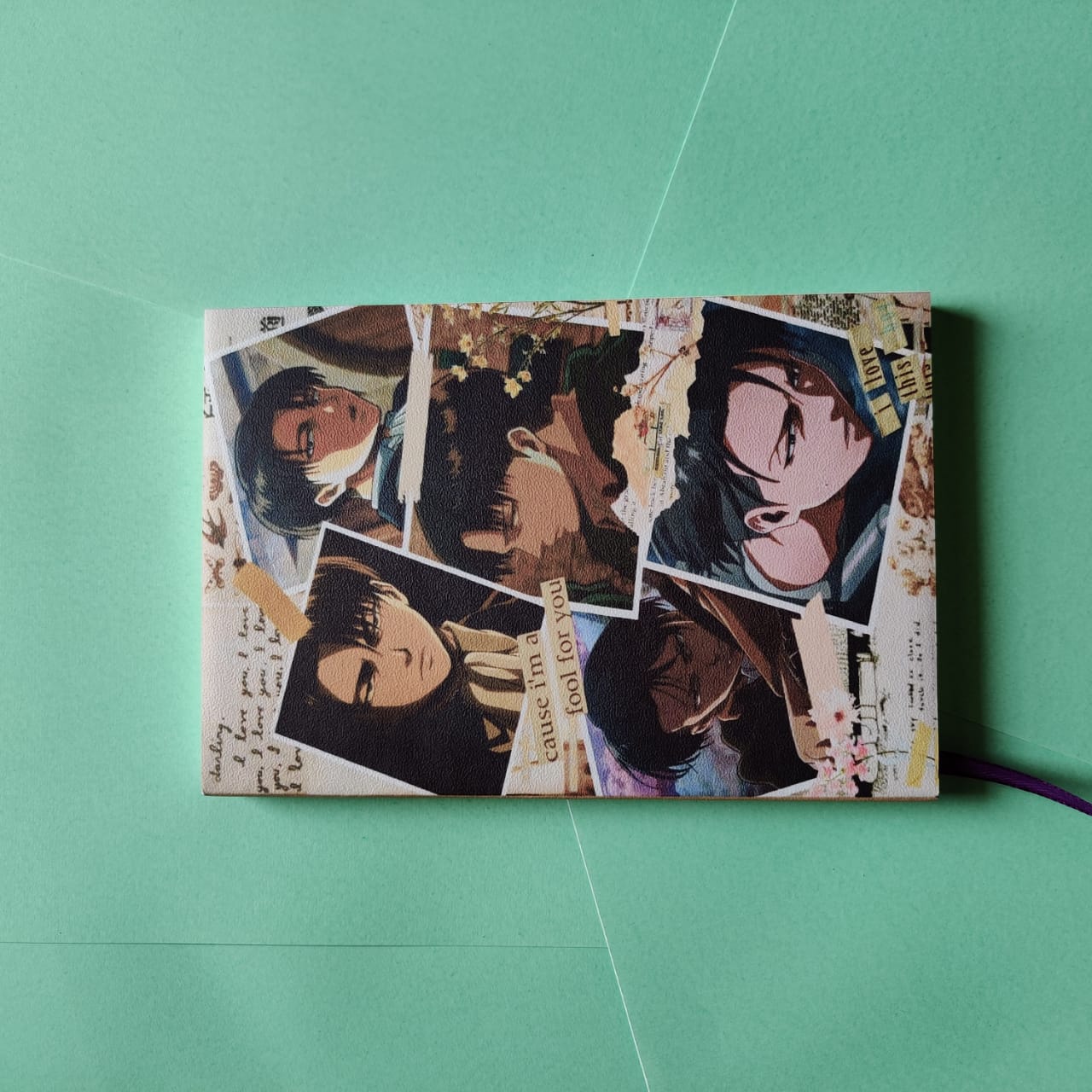 Anime Based Medium Notebook (7.9"*5.4" A5 Size) - Notebook/Sketchbook/Sketchpad For Drawing, Sketching, Writing With Classic Look - Magic Book. 