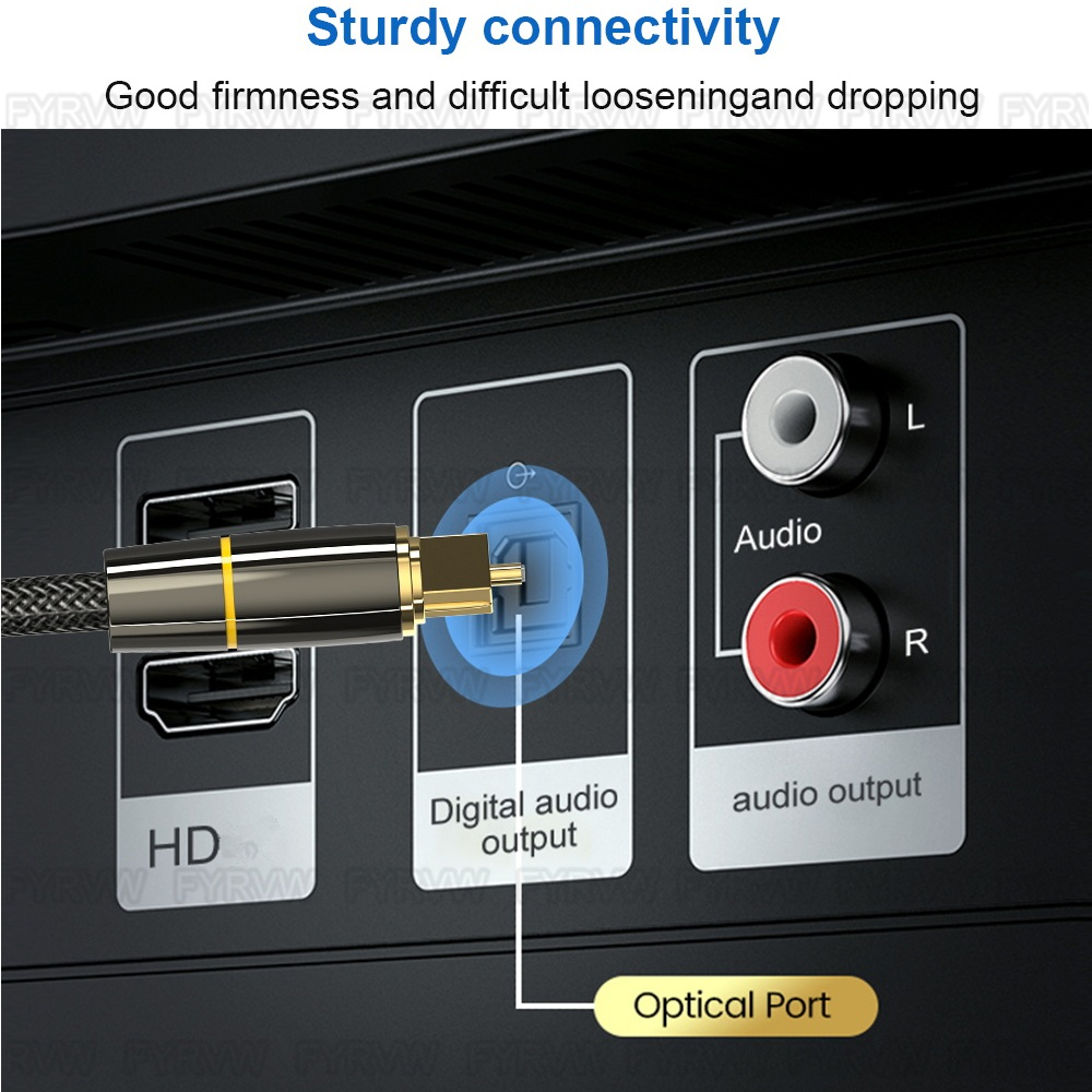 Optical Cable SPDIF Digital Audio Optical Fiber Cord for SONY Home Theater Cable Spearker Sound Bar TV Xbox Player Toslink Cable. 